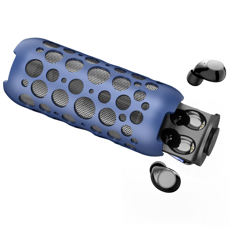 2 in 1 Bluetooth 5.3 Earphone and Speaker with 1200mAh