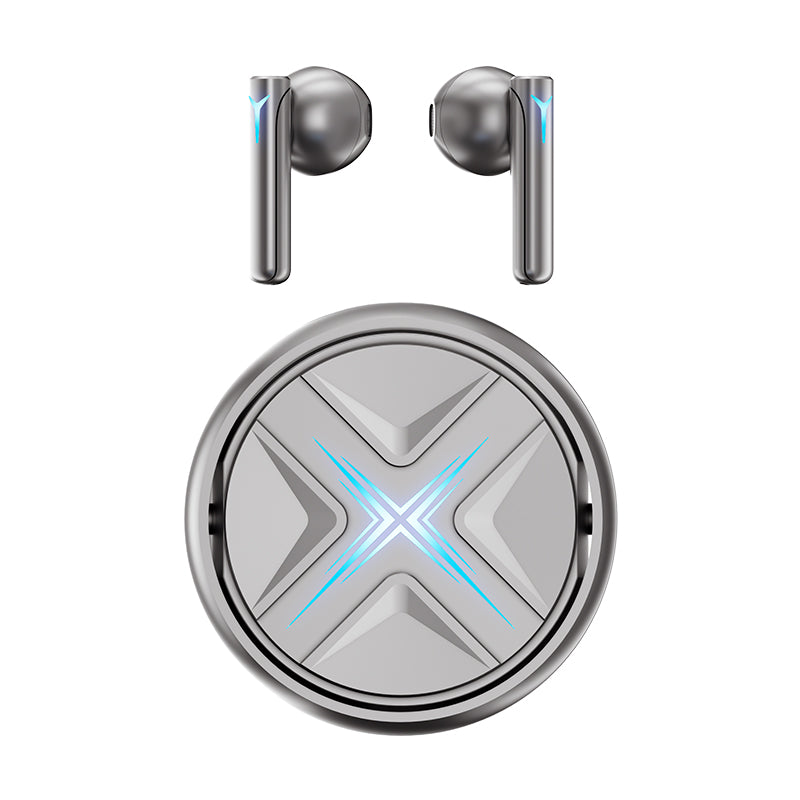 Auricular Bluetooth 5.3 con luces que cambian de color