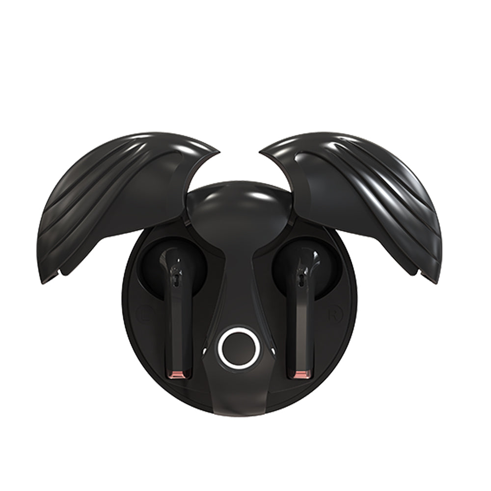 Auricular Bluetooth 5.3 Angel Wings para juegos