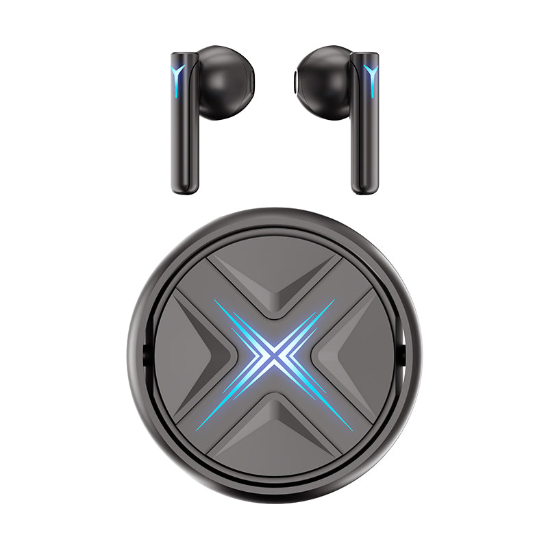 Auricular Bluetooth 5.3 con luces que cambian de color