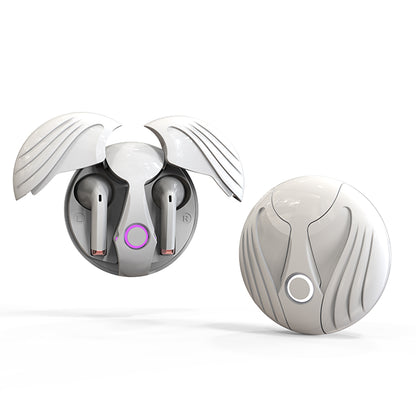 Auricular Bluetooth 5.3 Angel Wings para juegos