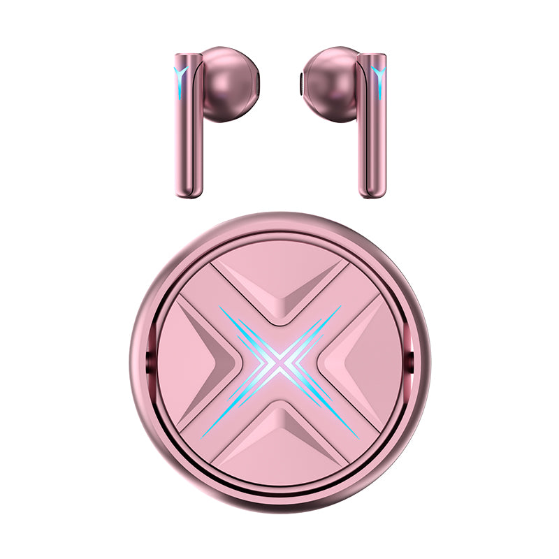 Auricular Bluetooth 5.3 con luces que cambian de color