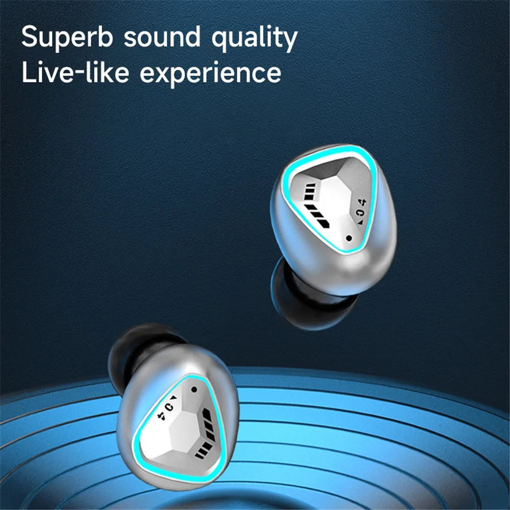 Auricular Bluetooth 5.3 con pantalla digital