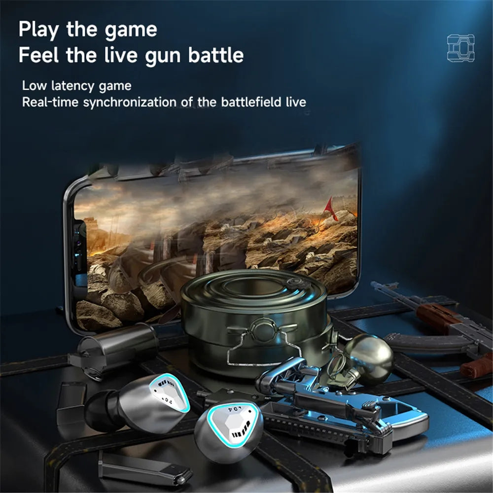 Auricular Bluetooth 5.3 con pantalla digital