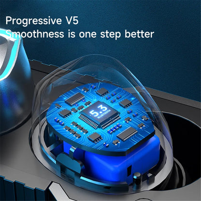 Bluetooth 5.3 Earphone with Digital Display Screen