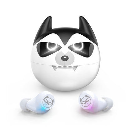 Auto Memory Pairing Cartoon Earphone with Voice Assistant