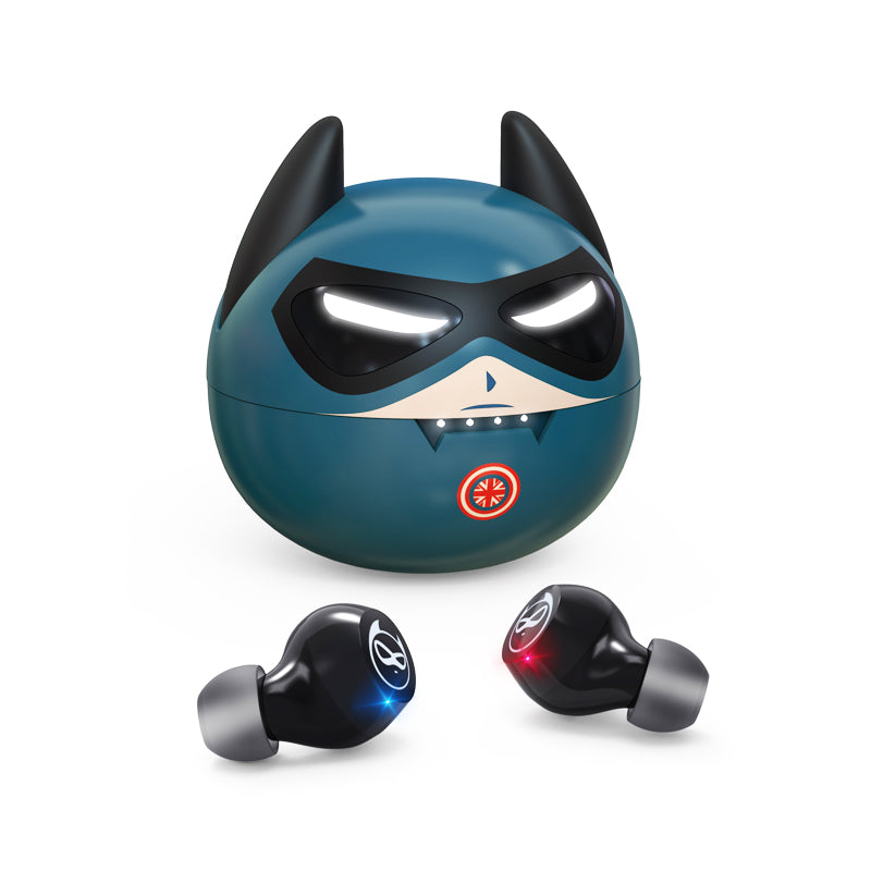 Auto Memory Pairing Cartoon Earphone with Voice Assistant