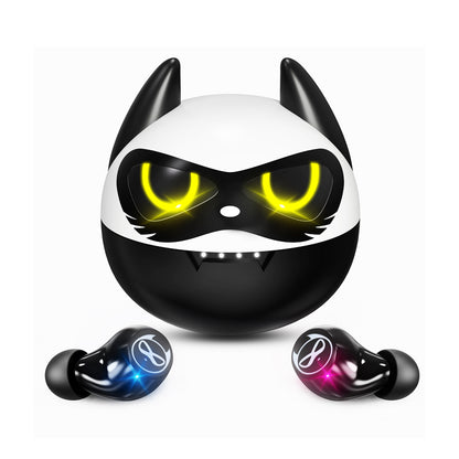 Auto Memory Pairing Cartoon Earphone with Voice Assistant