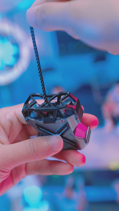 Mechanical Cool Earphone with Double Decoding